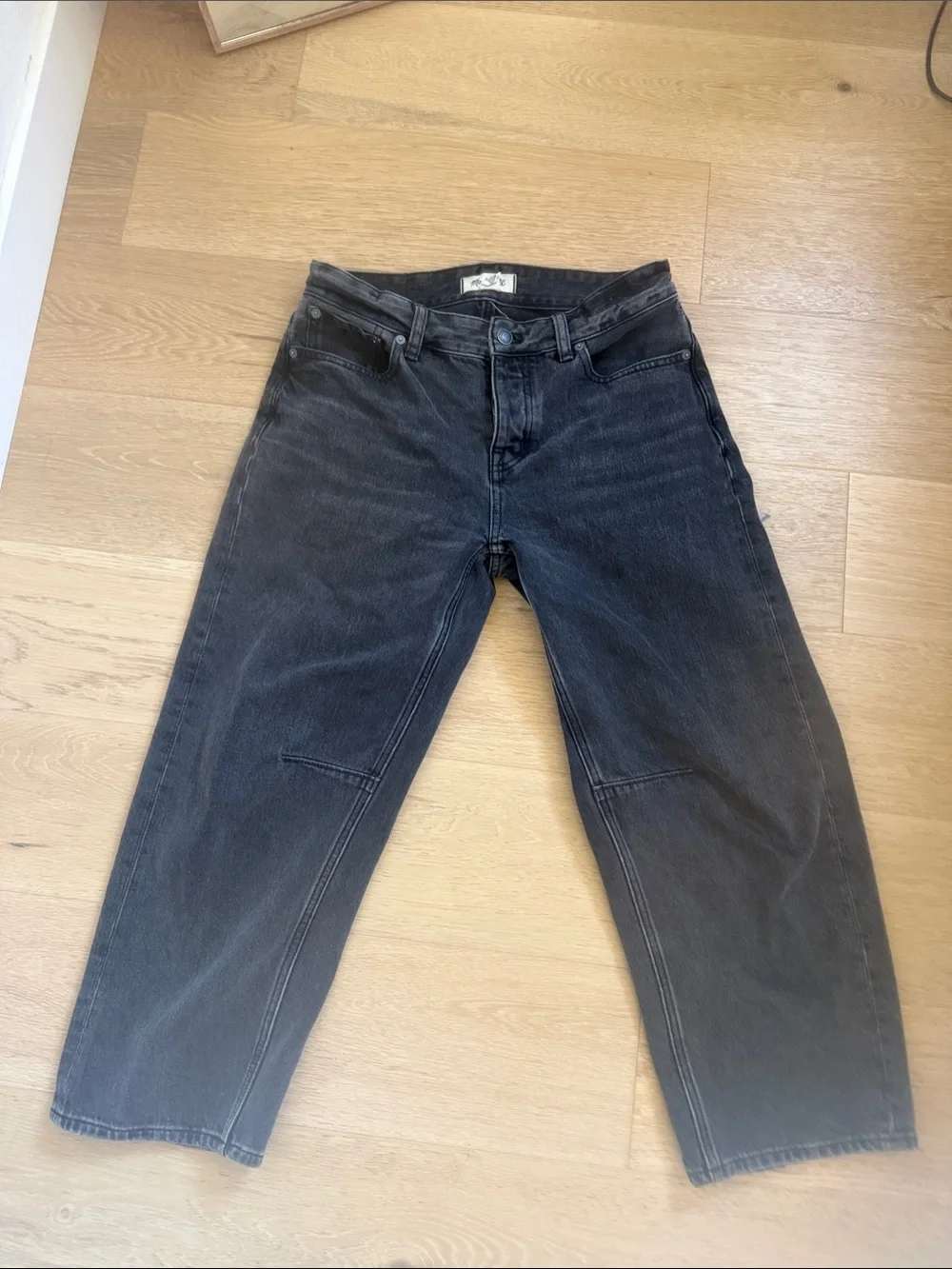 Men's Black Relaxed Fit Jeans